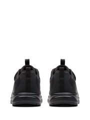 Clarks Black Deyes Dash Youth Trainers - Image 4 of 6