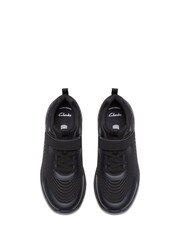 Clarks Black Deyes Dash Youth Trainers - Image 5 of 6
