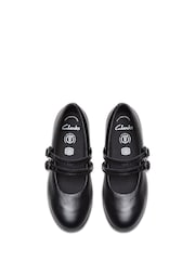 Clarks Black Finja Bar Older Shoes - Image 4 of 6