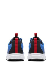 Clarks Blue Deyes Dash Youth Trainers - Image 5 of 6