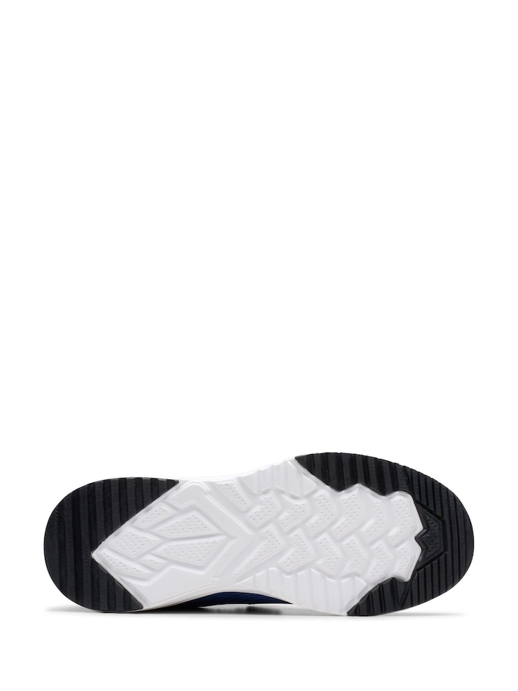 Clarks Blue Deyes Dash Youth Trainers - Image 6 of 6