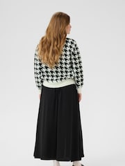 Kaffe Carol Long Sleeve Knit White Jumper - Image 2 of 6