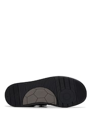 Clarks Black Laser Cross Youth Shoes - Image 6 of 6