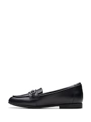 Clarks Black Finja Loafer Older Shoes - Image 2 of 6