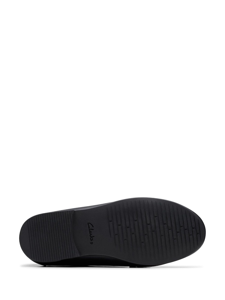 Clarks Black Finja Loafer Older Shoes - Image 6 of 6