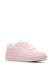 Clarks Pink Barley Step Youth Trainers - Image 3 of 6