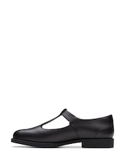 Clarks Black Tapa Hope Youth Shoes - Image 2 of 6