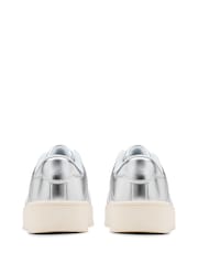 Clarks Silver Barley Step Youth Trainers - Image 5 of 6