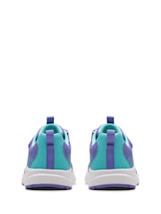 Clarks Purple Deyes Dash Kids Shoes - Image 5 of 6