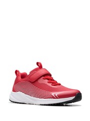 Clarks Red Deyes Dash Youth Trainers - Image 3 of 6