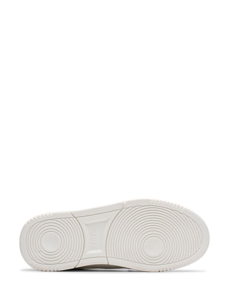 Clarks White Canyon Sky Kids Trainers - Image 6 of 6