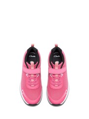 Clarks Pink Deyes Dash Youth Trainers - Image 4 of 6