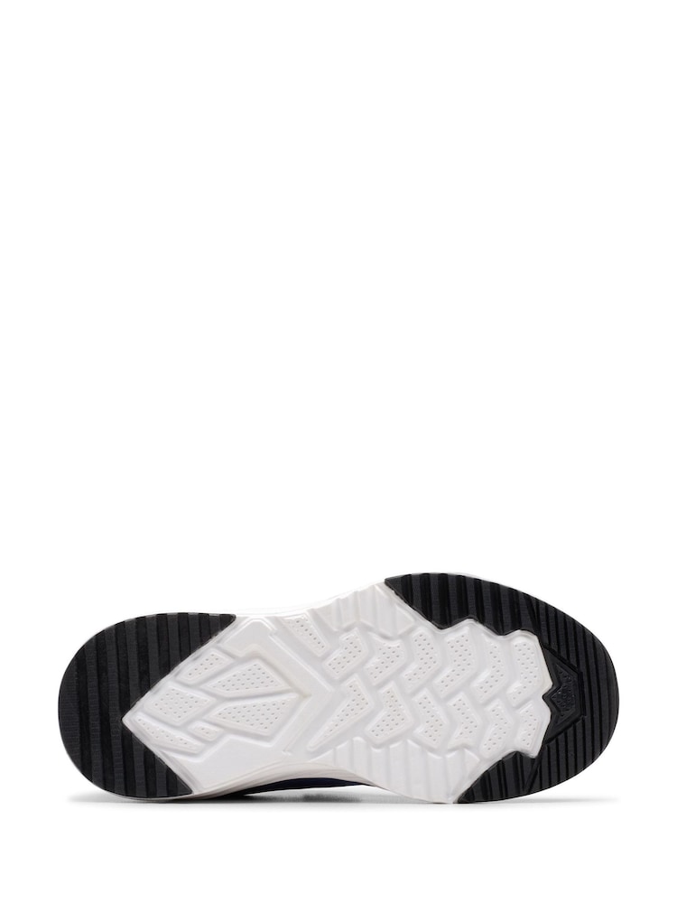 Clarks Blue Deyes Dash Kids Trainers - Image 6 of 6