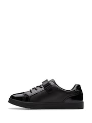 Clarks Black Disco Charm Kids Shoes - Image 2 of 6