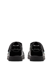 Clarks Black Disco Charm Kids Shoes - Image 4 of 6
