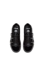 Clarks Black Disco Charm Kids Shoes - Image 5 of 6