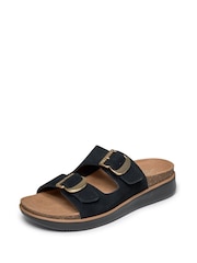 Musta - Skechers Lifted Comfort -sandaalit - Kuva 3 / 6