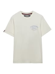 Superdry White Lo-Fi Dockside T-Shirt - Image 4 of 5