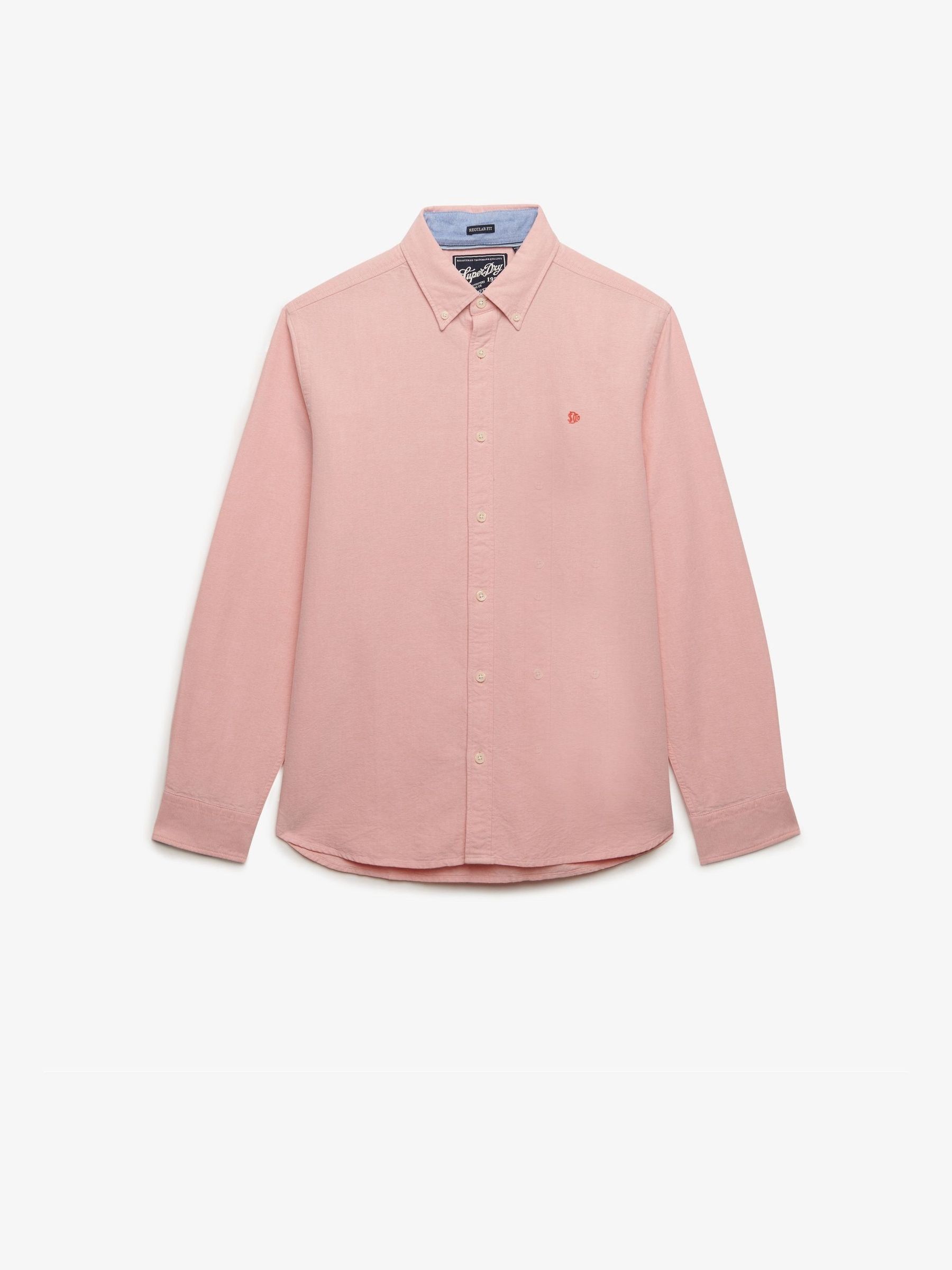 Buy Superdry Salmon Pink Essentials Oxford Shirt from Next USA