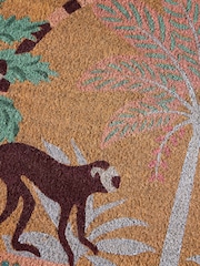Multi Palm Tropic Coir Doormat - Image 4 of 5