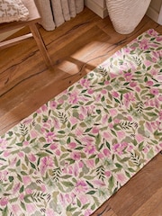 Multi Floral Chenille Runner - Image 4 of 6