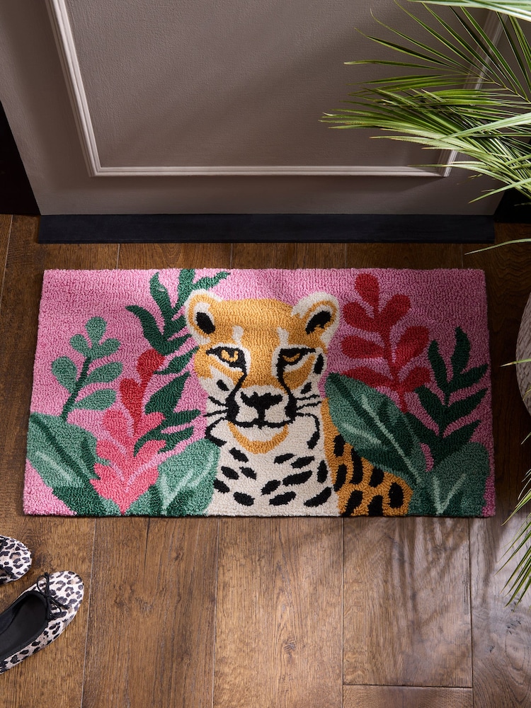 Felpudo de leopardo brillante - Imagen 1 de 4