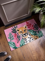 Felpudo de leopardo brillante - Imagen 2 de 4
