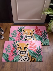 Felpudo de leopardo brillante - Imagen 3 de 4
