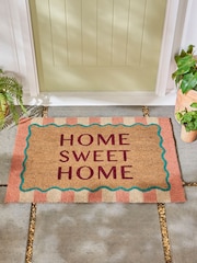 Multi Sweet Home Coir Doormat - Image 1 of 5