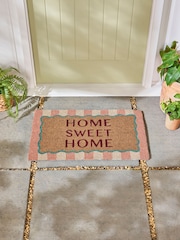 Multi Sweet Home Coir Doormat - Image 2 of 5