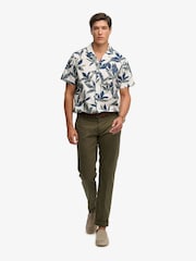 Superdry Blue Cabana Poolside Short Sleeve Shirt - Image 3 of 6