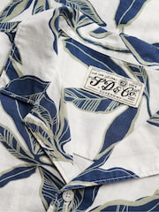 Superdry Blue Cabana Poolside Short Sleeve Shirt - Image 6 of 6