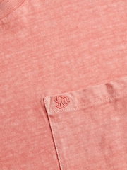 Superdry Pink Classic Pocket T-Shirt - Image 2 of 2