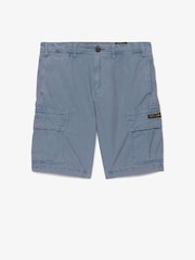 Superdry Grey Ripstop Light Cargo Shorts - Image 6 of 6