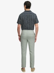 Superdry Green Merchant Linen Pant - Image 5 of 6