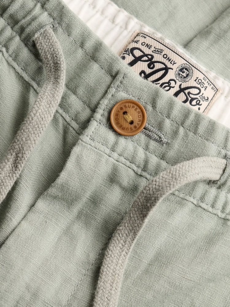 Superdry Merchant Linen Pant - Attēls 8 no 8