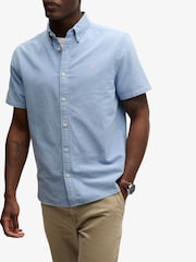 Superdry Preppy Oxford kortermet skjorte - Bilde 1 av 6