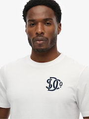 Superdry White Sd&co Neon Relaxed T-Shirt - Image 4 of 6