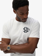 Superdry White Sd&co Neon Relaxed T-Shirt - Image 5 of 6