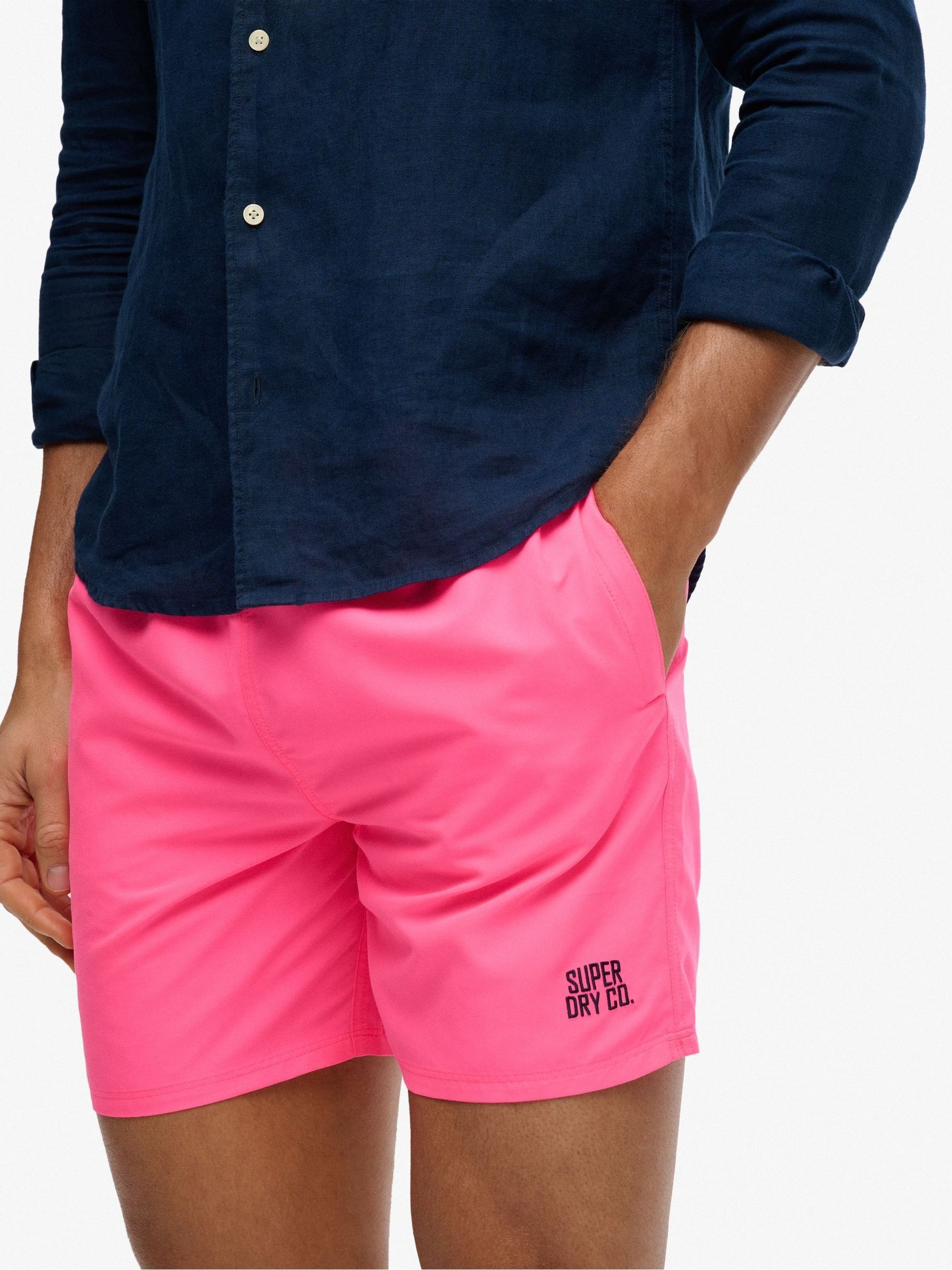 Buy Superdry Pink Essential 16 Swim Shorts from Next Luxembourg