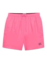 Superdry Pink Essential 16 Swim Shorts - Image 8 of 8