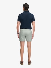 Superdry Green Merchant Linen Shorts - Image 5 of 5