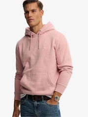 Superdry Pink Essential Logo Hoodie - Image 3 of 7