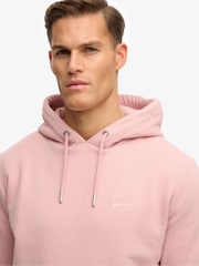 Superdry Pink Essential Logo Hoodie - Image 5 of 7