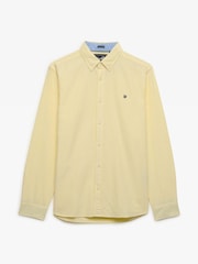 Gul Stripete - Superdry Essentials Oxford Skjorter - Bilde 9 av 10