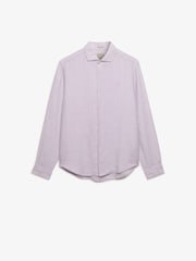 Superdry Purple Riviera Long Sleeve Shirt - Image 6 of 7