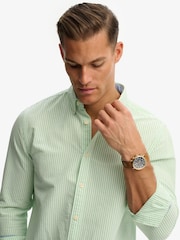 Superdry Green Essentials Oxford Shirt - Image 4 of 6