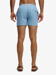 Superdry Endless Sky Blue Embroidered Logo Swim Shorts 15-Inch - Image 5 of 7