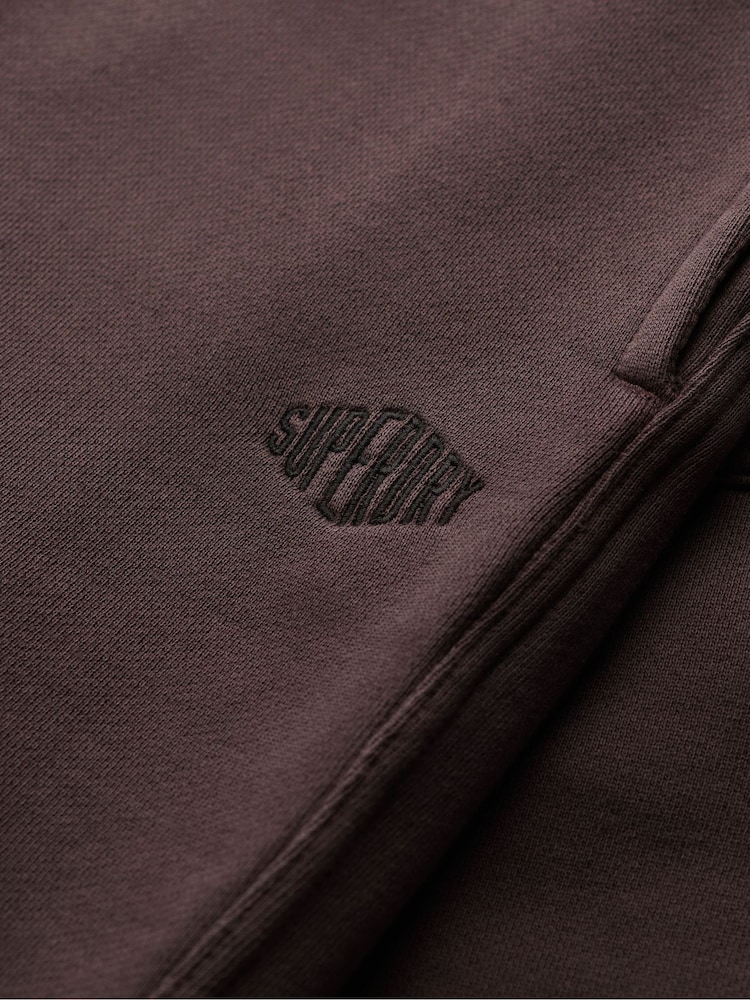 Superdry Grey Micro Logo Shorts - Image 2 of 2
