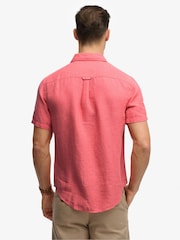 Superdry Pink Riviera Short Sleeve Shirt - Image 2 of 7